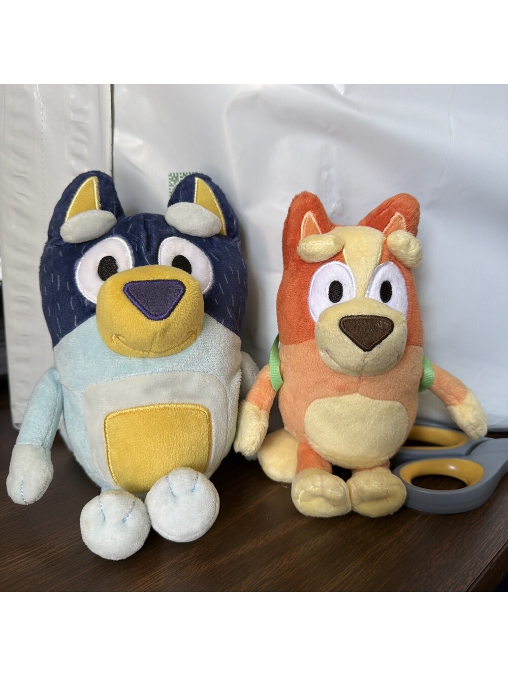 Bluey and friends plush set